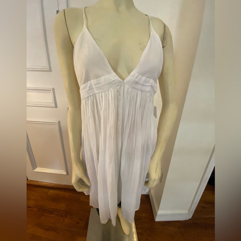 White Cotton Sundress